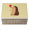 Mr. & Mrs. Panda Kiste Igel Luftballon 22 x 15 cm - Gelb Produktbild-Vorschau 3