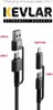 Swissten - Cabo Polyamid USB-C 4v1 1,5 m (antracit) Produktbild-Vorschau 9