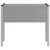 vidaXL Plantenbak, grijs, 100x45x90 cm, staal Productafbeelding-voorbeeld 4