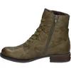 Side view of a single green boot against a white background. Produktbild-Vorschau