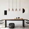 Globo Lighting Hängeleuchte MDF Holzoptik dunkel, Glas Produktbild-Vorschau 5