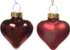 Christbaumschmuck Herzen 4cm Glas 12 Stück - Ochsenblut Produktbild-Vorschau 1
