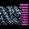 vidaXL Světelný závěs LED Icicle 10 m 400 LED studená bílá Náhled obrázku produktu 7