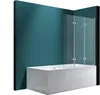 Mai & Mai Badewannen-Aufsatz 130x140cm Duschwand Badewanne Produktbild-Vorschau 1