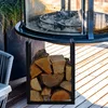 Relaxdays Kaminholzregal, Metall, HBT: 40x30x30 cm, Produktbild-Vorschau 5