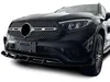 Perspektivische Produktansicht schräg: Für Mercedes GLC X254 SUV / C254 Coupe 2022- Frontspoiler Lippe Schwarz Glanz (Schwarz) Podgląd zdjęcia produktu