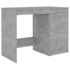 The Living Store Schreibtisch Betongrau 100x50x76 cm Produktbild-Vorschau 3