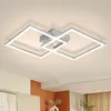 ZMH Deckenleuchten LED Deckenlampe Schlafzimmer 24W Silber Produktbild-Vorschau 1