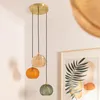 Pendelleuchte Glas Tri Klimt Mehrfarbig Produktbild-Vorschau 2