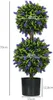 HOMCOM Umelé rastliny, sada 2 ks, 70 cm, umelá rastlina Náhľad obrázku produktu 3