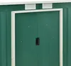 Juskys Metall Gerätehaus M mit Pultdach, Schiebetür & Produktbild-Vorschau 9