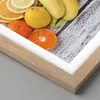 Gerahmtes Poster - Rahmen in heller Eiche - Essen Gemüse Produktbild-Vorschau 2