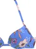 s.Oliver Push-Up-Bikini-Top Maya blau-bedruckt Größe 38 Cup Produktbild-Vorschau 3