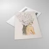 Bilder auf glas - Einteilig - Mode Frau Zeichnung - Produktbild-Vorschau 2