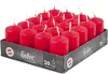 HOFER Candele Stumpen 40 pz - Rosso 4×7 cm - Non Anteprima dell’immagine prodotto 4