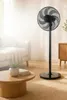 Opviq, stojací ventilátor Kumtel KTF-760, čierna farba, Náhľad obrázku produktu 3