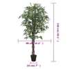 vidaXL Ahornbaum Künstlich 504 Blätter 150 cm Grün Produktbild-Vorschau 4