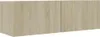 vidaXL TV skříňka Sonoma dub 100x30x30 cm odvozený výrobek Náhled obrázku produktu 1