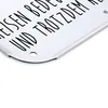 Mr. & Mrs. Panda Blechschild Erdmännchen DIN A4 - Weiß - Produktbild-Vorschau 2