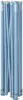 A folded party tent frame made of light blue metal poles, standing upright. Náhled obrázku produktu