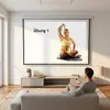 Motore Leinwand Beamer Inkl Ffb Heimkino Beamerleinwand Anteprima dell’immagine prodotto 4