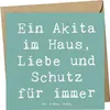 Mr. & Mrs. Panda Klappkarte Spruch Akita Inu Liebe - Produktbild-Vorschau 1