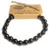 Brazalete de Energía - Ágata negra Vista previa de la imagen del producto 5