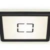 Briloner LED Deckenleuchte Aufbaupanel Free Schwarz 19x19cm Produktbild-Vorschau 2