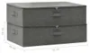 vidaXL Aufbewahrungsboxen 2 Stk. Stoff 70x40x18 cm Produktbild-Vorschau 8
