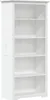 vidaXL Regał 5 przegród BODO Biały 82x40x173 cm lite drewno Podgląd zdjęcia produktu 1