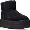 A black UGG Classic Mini Platform boot is shown against a white background. Voir les images du produit