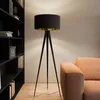 Lindby Stehlampe Benik, Tripod, Textil, schwarz/gold, 153cm Produktbild-Vorschau 15