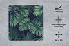 MuchoWow® Mauspad Mousepad Blätter - Illustration - Produktbild-Vorschau 2