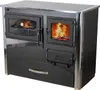Kaminofen mit Backfach und Herdplatte mit Glaskeramik ABC Produktbild-Vorschau 1