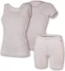 Damen T-Shirt BASIC kurzer Ärmel  dünn Outlast® - pearl, L Produktbild-Vorschau 3