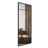 STYLER Wandspiegel LOFT 60x150 cm schwarz rechteckig MDF Produktbild-Vorschau 1