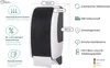 SET: 1x Toilettenpapierspender Doppelrollen Blanc Cosmos Produktbild-Vorschau 3