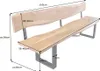 riess-ambiente Massivholz Sitzbank MAMMUT 200cm natur Produktbild-Vorschau 2