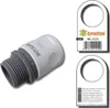 BRADAS Attacco rapido 1/2" con filettatura maschio 3/4", Anteprima dell’immagine prodotto 7