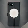 Étui en cuir TORRO pour iPhone 17e/16e - Noir avec détails Voir les images du produit 5