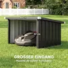 Mähroboter Garage Stahl, Rasenmäher Garage Pultdach Produktbild-Vorschau 8
