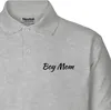 Huuraa Herren Polo Shirt Boy Mom Schriftzug L Sport Grey Produktbild-Vorschau 2