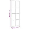 vidaXL Lustro ścienne czarne 30x80 cm prostokątne żelazne Podgląd zdjęcia produktu 8