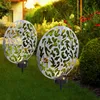 LED Solar-Steckleuchte, Lichteffekt, antik silber, H 41 cm Produktbild-Vorschau 10