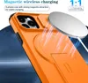 Magnetisch Hülle für iPhone 11 Pro, Dual Layer Stoßfest Produktbild-Vorschau 6