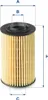 Ölfilter UFI 25.163.00 Filtereinsatz für OPEL INSIGNIA Produktbild-Vorschau 2