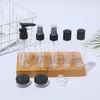 Ecarla 9-in-1 Reisebehälter- und Zubehörset, Schwarz Produktbild-Vorschau 5