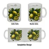Zitronen Comic Glas Tasse Produktbild-Vorschau 4