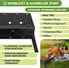 Holzkohlegrill, Reisegrill, Edelstahl Campinggrill, Produktbild-Vorschau 2