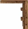 vidaXL Tavolo da bar a parete in legno di recupero Anteprima dell’immagine prodotto 4